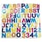 12 Pack: Multicolored Block Alphabet Stickers by Recollections™